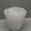 Large Clear Nursery pots for Plants with Saucers,10 pcs 9.5/8.3/7/6/5 inch Thick Plastic Nursery pots for Plants with Drainage Holes for Monstera,Aroid