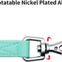Waterproof Dog Training Leash 50FT  Heavy Duty Recall Long Lead for Large Medium Small Dogs (50FT, Mint Green)