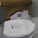 PEPE Mobility - Raised Toilet Seat for Seniors 4 inch (Fits Round and Elongated up to 15"), Lid - Handicap Riser