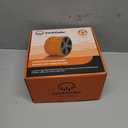 Back Roller, Back Wheel Targeted Back Pain Relief, Yoga Wheel Muscle Massage, Foam Roller for Trigger Point Therapy Physical, Stretching & Exercise, 880lbs Capacity, 10 Inch (Acid Blue+Grey)