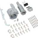 Ignition Switch Lock Cylinder Disassembled Barrel Lock, Repair Kit Tumbler W/O Keys for Honda CRV CR-V Civic Element Odyssey Pilot Acura 2002-2015 06351-TE0-A11