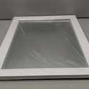 Ruomeng Rectangular Wall Mirror 16" x 20" Framed Mirror for Bathroom, Bedroom, Entryway, Living Room, White