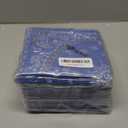 Teling 200 Pcs Western Bandana Napkins 2 Ply Bandana Paper Napkins Bulk Disposable Paisley Print Cocktail Napkin for Western Cowboy Theme Birthday Party Supplies, 6.3 * 6.3"(Blue)