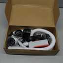 Fuel Transfer Pump with Auto Stop Sensor Overfill Protection, 3.2 GPM Portable Automatic Fuel Transfer Pump Kit with 3 Tank Adapter & 51'' Extra Long Hose