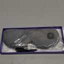 Heated Eye Mask, Cordless Warm Eye Compress for Dry Eyes, Blepharitis, Light Blocking Heat Eye Mask for Men Women, 1000mAh Rechargeable Battery and Washable Cover (Grey)