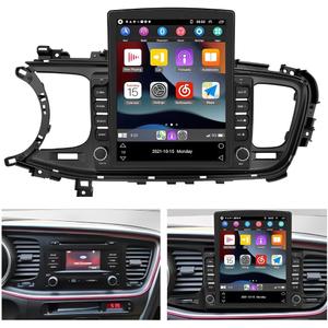 [2+32G] Android 13 Car Radio Stereo for Kia Optima K5 2011-2015 Carplay and Android Auto - 9.7 inch Touch Screen Android Car Stereo WiFi GPS Navigation Steering Wheel Control + Backup Camera