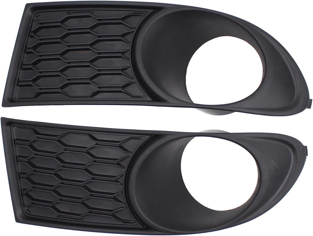 ApplianPar Front Left and Right Side Fog Light Cover Trim Bezel for Dodge Journey 2011-2020, 68079850AB