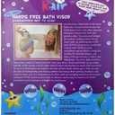 Kair Bath Visor for Babies, Silicone Air Cushioned Shower Cap for kids, Shower Water Guard for 1-9 Years Children bath and Toddler Bath (Head Circumference Greater Than 15 Inches)