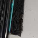 Rubber Broom Carpet Rake for Pet Hair Removal, Fur Remover Broom with 59" Telescoping Long Handle, Pet Hair Broom with Squeegee for Carpet, Hardwood Floor, Tile