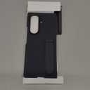 Samsung Galaxy Z Fold7 Silicone Phone Case, Protective Cover with Stand, Secure Grip, Soft, Comfortable Design, US Version, Black