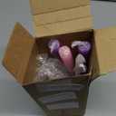 MTLEE 10 Pcs 10 Inch Christmas Advent Candles and Clear Glass Candlestick Holders Set for Table Centerpiece Wedding Festival Church Decoration