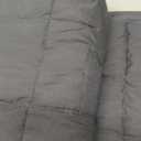 CuteKing Weighted Blanket (7lbs, 40"x 60", Grey) Heavy Blanket for 60-80lbs, Weighted Blanket for Cooling & Heating with Premium Glass Beads, Thick Blanket All-Season