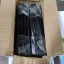 Black Trampoline Stakes Anchors High Wind 16inx10mm Galvanized U Hook 4pcs Rebar Stakes  Heavy Duty Ground Anchors for Trampoline,Yard & Inflatable,Landscape Metal Stakes for Outdoor Decorations (16inx10mm(3/8")x1.97in)