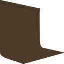 Solid Color 8x10FT Brown Screen Photography Backdrops,High Density, Wrinkle Resistant, Washable