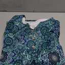 Zeagoo Long Sleeve Shirts for Women 2025 Casual Pleated V Neck Fall Tunic Tops Button Down Blouse Dressy Loose T-Shirts.XXL