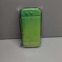 JIAMEIXING Carrying Case for Nintendo Switch 2 2025- Cute Shockproof Hard Case, Tempered Glass Screen Protector & Storage Box for Game Cards & Accessories (Red)