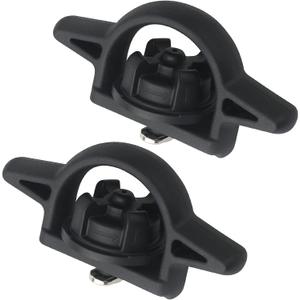 APPERFiT Bed Cleat Tie Down Anchor for Truck Bed Rail System 2pcs Compatible with 2005-2024 Toyota Tacoma Tundra Cargo Bed Accessories Parts PT278-35160 Striker Luggage Holders