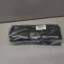 2 x Della Gao Insulated Lunch Bag for Women Men, Waterproof Small Lunch Tote Lunch Box, Reusable Lunch Bags for Work, Party, Travel and Picnic (Black)