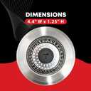 SinkShroom Revolutionary Clog-Free Sink Strainer Basket with Stopper, Stainless Steel