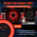 Spare Tire Brake Light Fits for 2018-2026 Jeep Wrangler JL JLU,Plug-N-Play