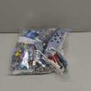 Mosasaurus Building Set with LED Light, 1219 PCS Movable Ocean Animal Building Block Toy with Nautiluses Jellyfish Squid Coral Reef, Ancient Reptile Home Decor Gift for Adults Teens Boys 12+