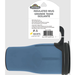 Jacent Insulated Mug 16 Ounce Blue