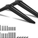 Yaotieci TV Legs for Onn Roku TV Stand Legs, Base Stand Only for Onn Roku, Please Measure The Distance Between The Centers of The TV Holes, with Screws and Instruction
