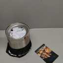 Wood Burning Fire Pit Stove - Smokeless Outdoor Stove for Efficient Wood Fires, Camping, Cooking, and Garden Gatherings, Durable, Stainless Steel with Removable Ash Pan, Stand and Carry Bag (6 Inch)