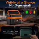 Cordless Electric Lunch Box for Adults, 6.3-Cup Rechargeable Self Heating Lunch Box with Scheduled Heating & Automatic Keep Warm, Portable Food Warmer for Work, Office, Travel & Outdoor Use