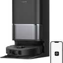 DREAME L40 Ultra Gen 2 Robot Vacuum and Mop with 25,000Pa Suction, Extendable Side Brush and Mop, All-in-One Self-Emptying & Cleaning Dock, Voice & App Control, Black