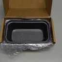 Walooza Mini Loaf Pan, 6x3 Inch Nonstick Bread Pans for Baking, Oven & Air Fryer Safe Small Banana Bread & Meatloaf Pan, Carbon Steel Baking Tins for Homemade Bread (Mini Loaf Pan(6-pack))