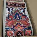 Stair Treads Non Slip 15 Pack 8" X 30" Stair Treads for Wooden Steps, Washable Self Adhesive Stair Runners Stain Resistant Stair Carpet, Edging Staircase for Kids Elders and Dogs (Style 1)