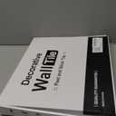 Art3d 10-Sheet Peel and Stick Backsplash Tile for Kitchen Bathroom Fireplace Laundry Room in White Marble Tone (13.4" x 11.8", White Slate with Silver Studded)