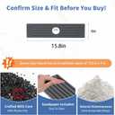 Fast Drying Kitchen Sink Splash Guard, Durable Stone Kitchen Faucet Mat, Water Absorbing Stone Tray for Sink, Diatomite Faucet Mat for Kitchen Sink, Stone Drying Mat for Kitchen and Bathroom Counter