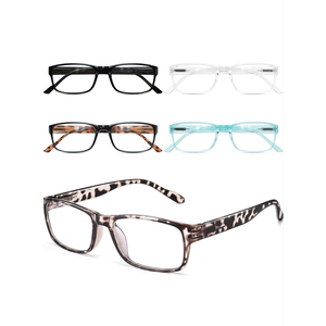 Gaoye Professional Reading Glasses for All Day - Computer Readers with Blue Light Protection - Value Pack