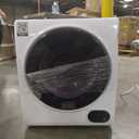 BLACK+DECKER 1.5 Cu. Ft. Compact Dryer, 5.5 lb. Capacity, 850W 120V Vented Electric Drying Machine with Stainless Steel Drum, Portable Dryer for Laundry for Standard Wall Outlet, BCED15, White