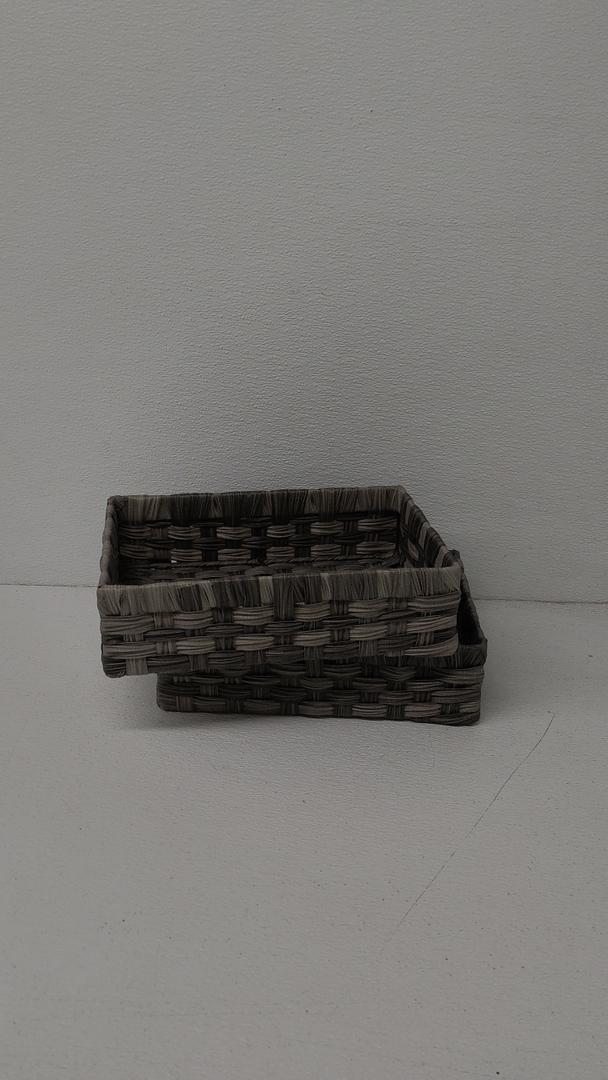 Knitted Baskets Set of 2