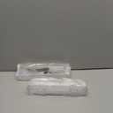 Nieifi Spice Rack Wall Mount, 4 Pack, Clear, Screw or Adhesive Installation, Spice Rack Organizer for Your Kitchen Cabinet or Pantry Door