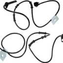 TRQ Front ABS Wheel Speed Sensor Set Compatible with 2010-2017 Chevrolet Equinox GMC Terrain