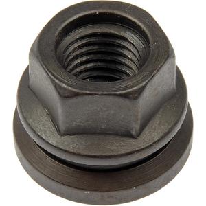 Dorman 611-196 Wheel Nut M14-2.0 Flanged Flat Face - 21mm Hex, 22.6mm Length Compatible with Select Ford / Lincoln Models, 10 Pack