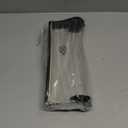 Paper Towel Holder Under Cabinet, Wall Mount, One-Handed Tear, Stainless Steel, Black, Paper Roll Holder with Kitchen Bathroom Farmhouse Essentials Decor Accessories