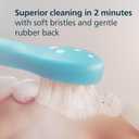 Philips Sonicare for Kids - Genuine Replacement Electric Toothbrush Heads, Compact Size, for Kids Aged 3+, 2 Pack, HX6032/94