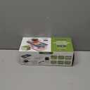 Ourokhome Mandolin Slicer with Handheld Spiralizer, Hand Safe Vegetable Shredder with 6 Mandoline Blades, Veggie Waffle Cutter for Potato, Carrot, Zucchini, Essential Kitchen Gadgets (10 in 1, Gray) (Green)