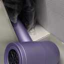 slopehill Professional Ionic Hair Dryer, Powerful 1800W Fast Drying Low Noise Blow Dryer with 2 Concentrator Nozzle 1 Diffuser Attachments for Home Salon Travel (Lavender)