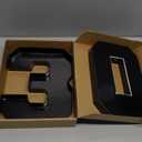 Cardboard Number for Charcuterie 30 Set Fillable Tray 10.2'' Black Charcuterie Paper Box for 30th Birthday Anniversary Party Decorations Chocolate Candy Cupcake Container