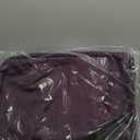 EliteField 3-Door Folding Soft Dog Crate with Carrying Bag and Fleece Bed, Indoor & Outdoor Pet Home (20" L x 14" W x 14" H, Purple)