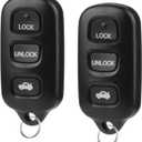Key Fob Keyless Entry Remote Replacement for Toyota Camry 2000 2001 2002 2003 2004 2005 2006 /2002-2006 Solara with FCC IDGQ43VT14T (Set of 2)