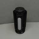 TYPEC Bug Zapper, Solar Bug Zapper with 3 Solar Charging Panels, IP65 Waterproof Mosquito Zapper, 4200V Mosquito Zapper with LED Light, Outdoor Indoor AUTO ON/Off (Black)