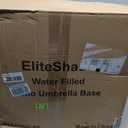 EliteShade Umbrella Base Water Filled Stand Market Patio Outdoor Heavy Duty Umbrella Holder(Black)