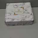 Modern Design Shampoo and Conditioner Dispenser, Large 27oz Shower Soap Dispenser, Set of 3 Refillable Empty Plastic Pump Bottles for Bathroom, 6 Waterproof Labels Included, (Clear & Silver)